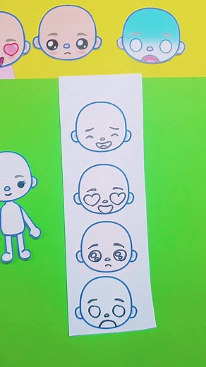 DIY Toca Boca Papercrafts: Pink Ping World Baby Printable