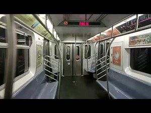 IRT (7) Train Ride from Grand Central 42nd Street to 34th Street Hudson Yards