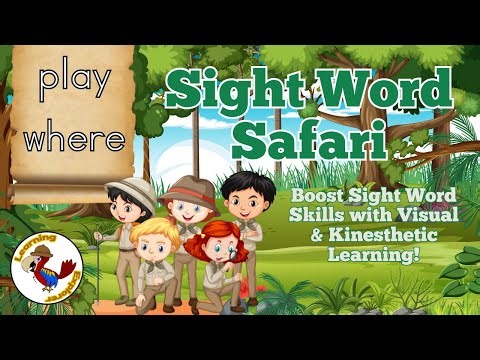 Sight Word Safari (Learn & Practice sight words)