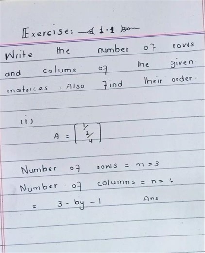 Class 9 Maths Chapter 1 | Matrices and Determinants | Easy Step-by-Step Explanation
