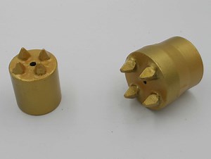 [Hot Item] 4 Carbide Tipped Bush Hammer Roller Bits for Road Pavement