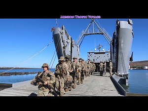 U.S. Army Soldiers w/ 2nd Battalion, 35 Infantry Regiment, 25ID, 8TSC Army Watercraft System (LSV-3)