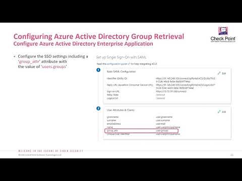 Integrate Check Point Security Gateways into Microsoft Azure Active Directory