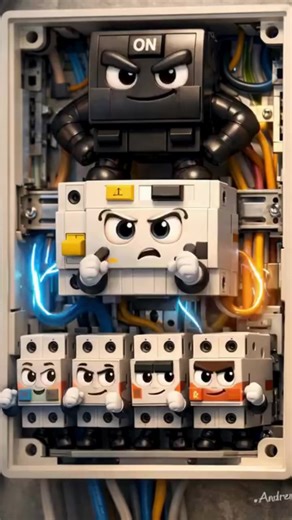 Tu casa tiene un “cerebro eléctrico”… y casi nadie sabe cómo funciona. Dentro del panel hay dispositivos que pueden salvar tu vida y evitar incendios. ¿Sabes realmente qué hace cada uno? “Cada protección cumple una función específica dentro del sistema eléctrico.” El panel de control residencial es el punto donde se distribuye y protege toda la electricidad de la casa. Dentro de él existen varios componentes clave: ⚡ Llave térmica principal Controla toda la energía de la vivienda Se activa ante 