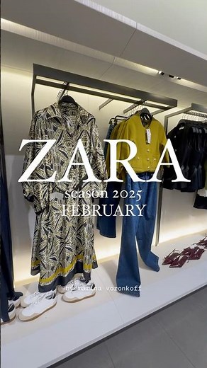 ZARA collection 2025/ FEBRUARY