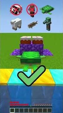 Minecraft Mob Test ! #minecraft #minecraftshorts #minecraftmemes #gaming #explosion