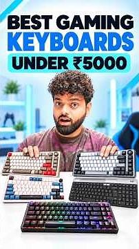 Best Mechanical Keyboard Under 5000 – Typing & Gaming Test