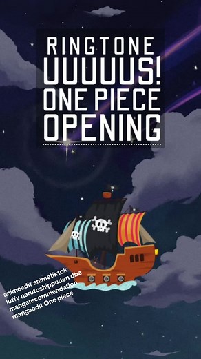 One Piece Opening Marimba | AnimeEdit Ringtone