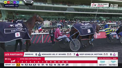 [LA COURSE DU QUINTE R1C4] Suivez #LaCourseDuQuinté de ce dimanche 08 février à Paris-Vincennes en direct sur Equidia Retrouvez toutes les courses en direct sur l'appli Equidia et Equidia.fr ! | Equidia