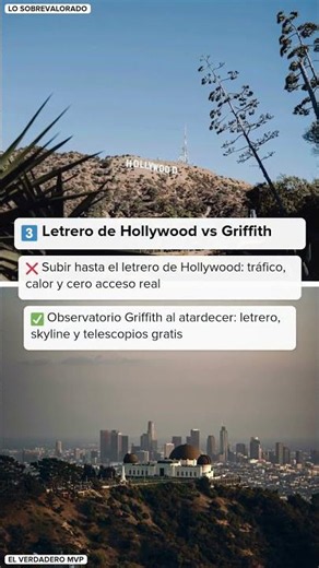 [2026] 7 sitios clave en Los Ángeles: MVP real vs lugares