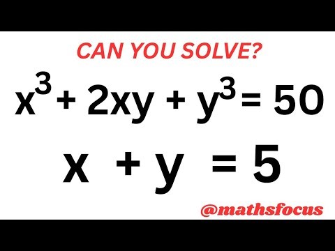 Olympiad Problem That Stumped Students | Find "X & Y" | Math Olympiad...