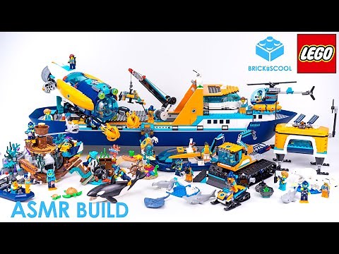LEGO City Compilation of Arctic Explorer｜Lego Speed Build｜ASMR