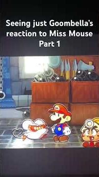 Goombella is jealous of Miss Mouse Ooo 🤣