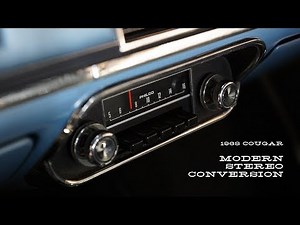 Modern Stereo Conversion in a '68 Cougar