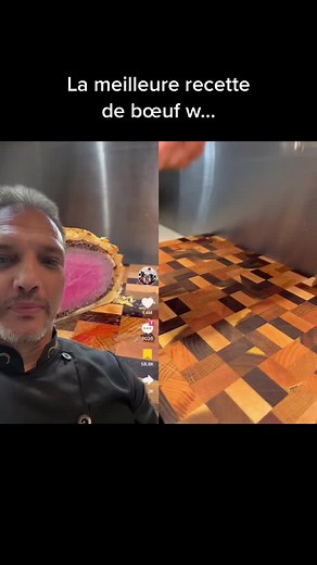 Beef Preparation and Cooking Process in a Professional Kitchen