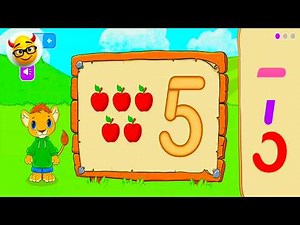 Learn Numbers 1-2-3-4-5 with Phonics & Tracing