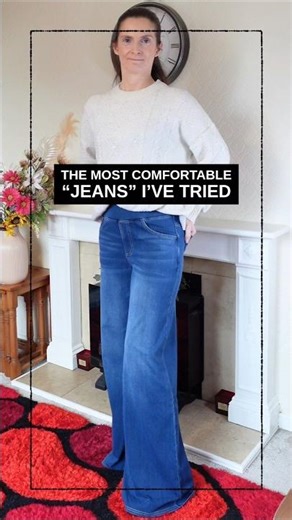 I love my jeans, but most of the time they feel stiff and restrictive…