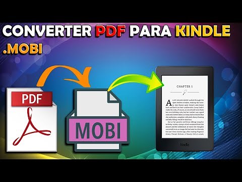 Como converter PDF para arquivo KINDLE (.mobi)