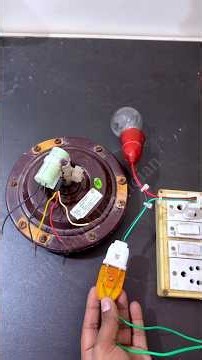 #shorts | How to Check a Ceiling Fan Using a Series Lamp? ⚡ | Electrician Practical Test