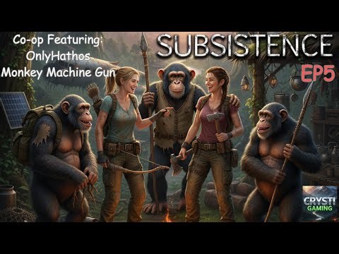 400 Hit Points of KING BEAR CHAOS 🐻💀 | CO-OP SURVIVAL in SUBSISTENCE with Friends