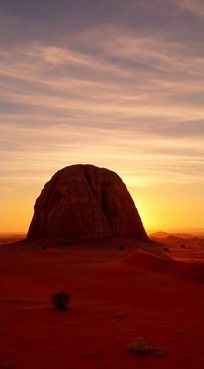 Uluru Rock Sunset in Red Desert | Epic Cinematic Landscape | Free Footage