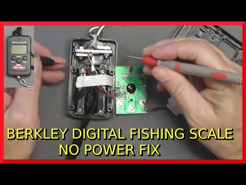 Berkley 25kg Digital Fishing Scale. Not turning on. Can I Fix it?