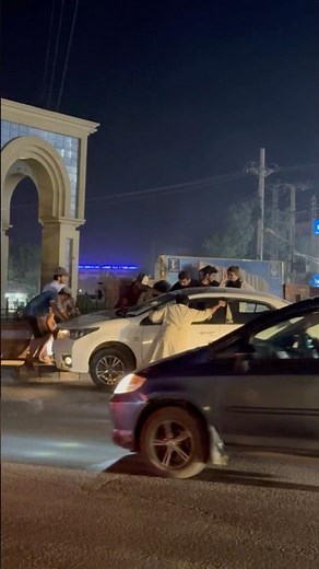 Epic Roundabout Fail | Car Crashes Onto Footpath Caught on Camera