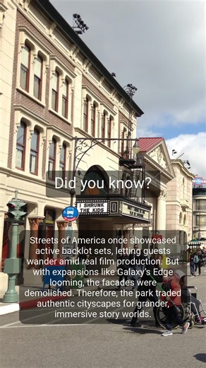 Streets of America #disney #disneyworld #disneytiktok #disneyparks #disneyland #disneylife