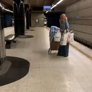 8.5K views · 126 reactions | A homeless woman with an angelic voice...