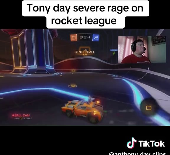 Tony's Hilarious Rage Moments in Rocket League