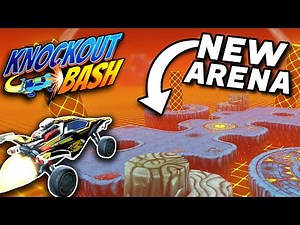 I created a NEW Rocket League KNOCKOUT MAP, and it's a lot of fun!