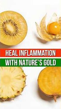 8 Golden Foods That Heal Inflammation #AntiinflammatoryDiet #AntiInflammatoryFoods #Autoimmune