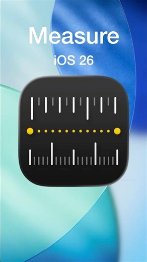 iOS Measure Icon Evolution 📏 #shorts