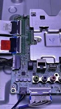 LG TV repair: blank screen, backlight on #tv #repair #electronic #television #engineering