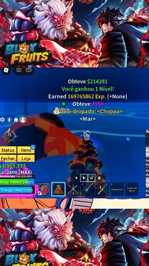 Magma Awakened e V4 vs Mares Estrondosos🐉 #bloxfruits