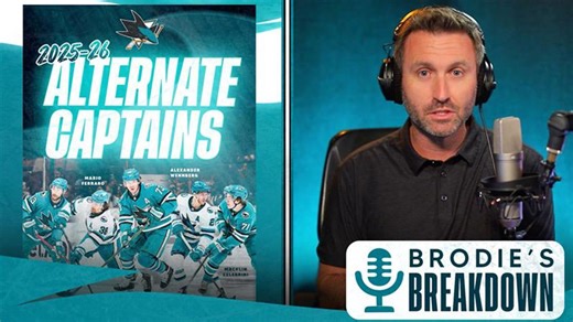 Brodie's Breakdown: 2025-26 Alternate Captains
