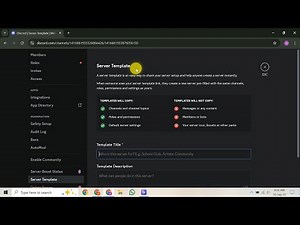 How To Copy A Discord Server Template
