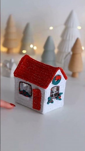 Creating Adorable Crocheted Christmas Decorations with Rainbow Cotton Yarn