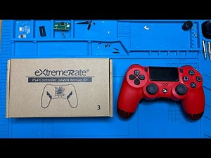 PS4 Controller Mod (My sons first time soldering)