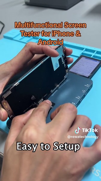 Multifunctional LCD/OLED screen tester for iPhone & Android #phonerepair #iphonerepair #screenrepair #lcd