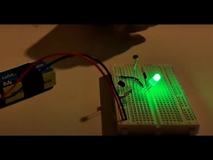 Automatic Street Light Circuit with Photoresistor (LDR) & BC547 Transistor –EASY Breadboard DIY