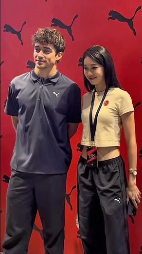 Ferrari F1® Fever Hits Singapore Charles Leclerc Unveils Puma! #charlesleclerc #f1 #singapore