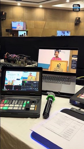 Apollo Annual Day | Hybrid Event | Multi-Camera Live Streaming | Zoom Integration