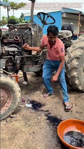 Engine Power Flush: High-Pressure Oil Change Reveals Hidden Issue