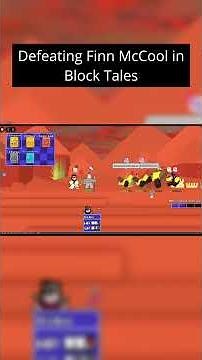 Defeating Finn McCool In Block Tales #roblox #blocktales