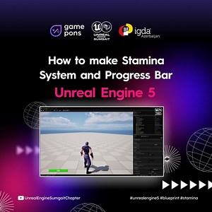 How to make Stamina System and Progress Bar in Unreal Engine 5 | Community tutorial