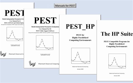 （搬运）PEST参数反演教程全集