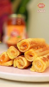 Bread jelly roll easy snacks recipe 🍞🍊 #recipebyeathappens #breadjelly #jellyroll #jellybread #frenchtoastrecipe #FrenchToast | Eat Happens