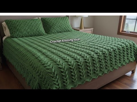 Amazing Crochet blanket Turkish style/Very easy Tutorial For Beginners#crochet #knitting #handmade
