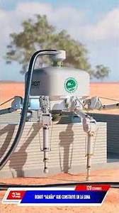 "SPIDER" ROBOT BUILDING ON THE MOON - News in 120 Seconds